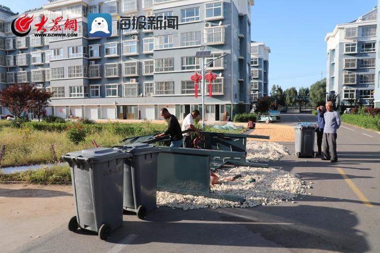 诸城市枳沟镇普庆村（诸城市垃圾填埋场）诸城市枳沟镇：垃圾分类亭“上岗营业”人居环境再出新招，垃圾分类亭，(图1)